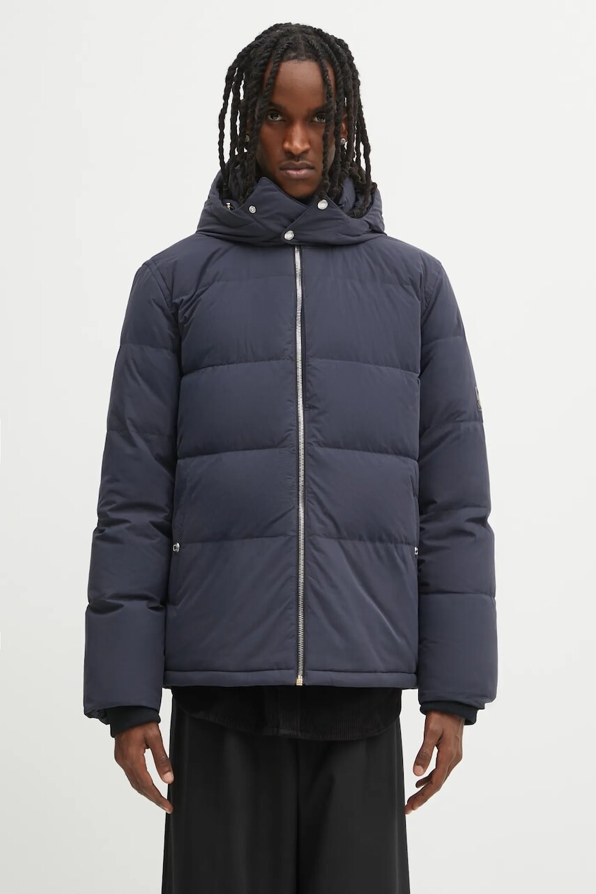 Bunda Paul Smith tmavomodrá farba, prechodná, M1R-649Z-T02806