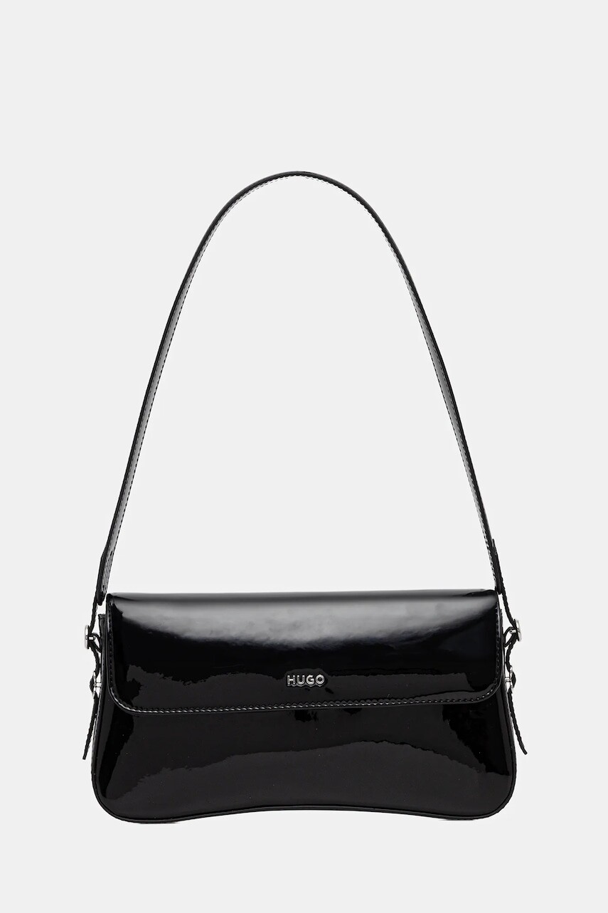 Kabelka HUGO čierna farba, 50557938