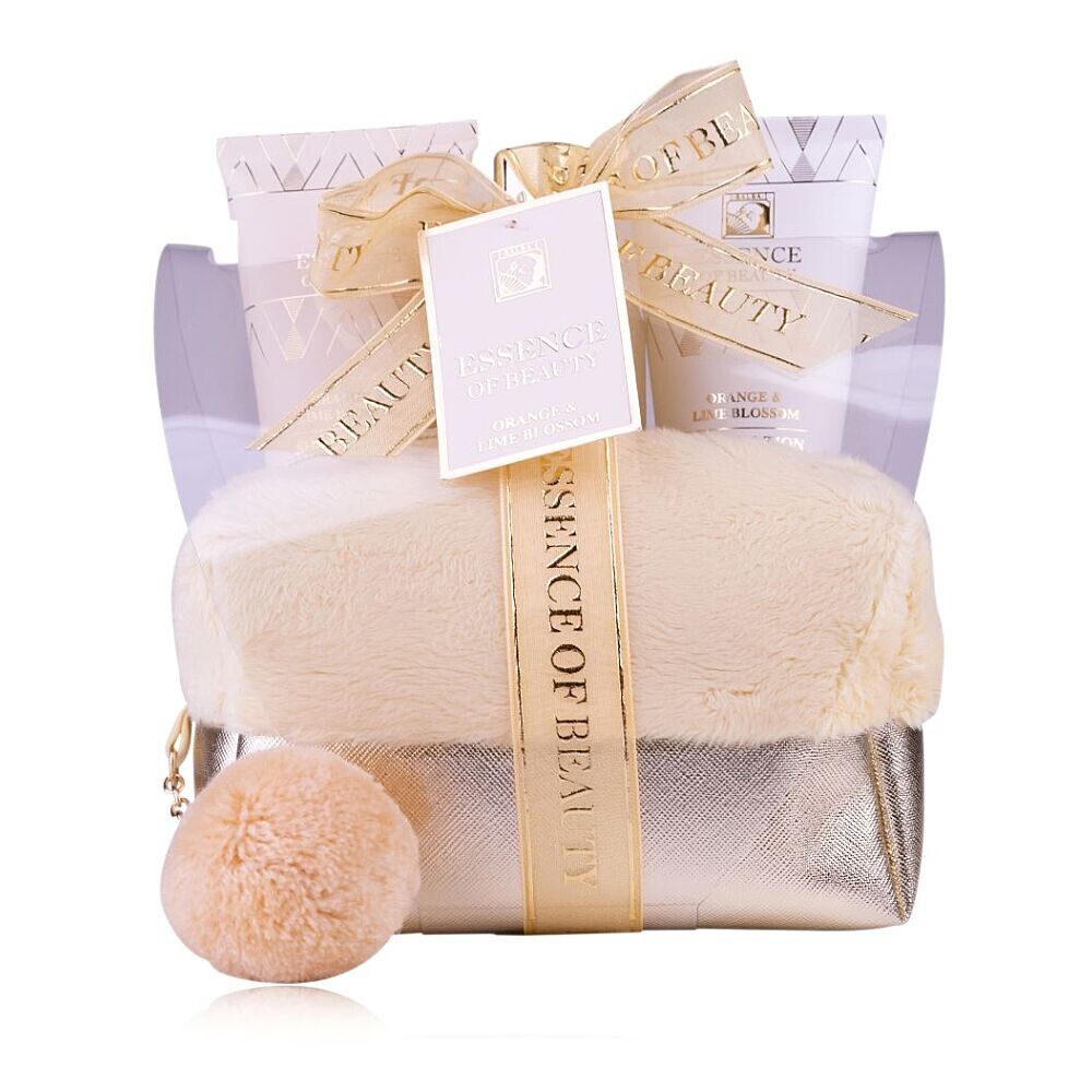 SALSA Kúpeľový set Essence of Beauty v kozmetickej taštičke 3 kusy