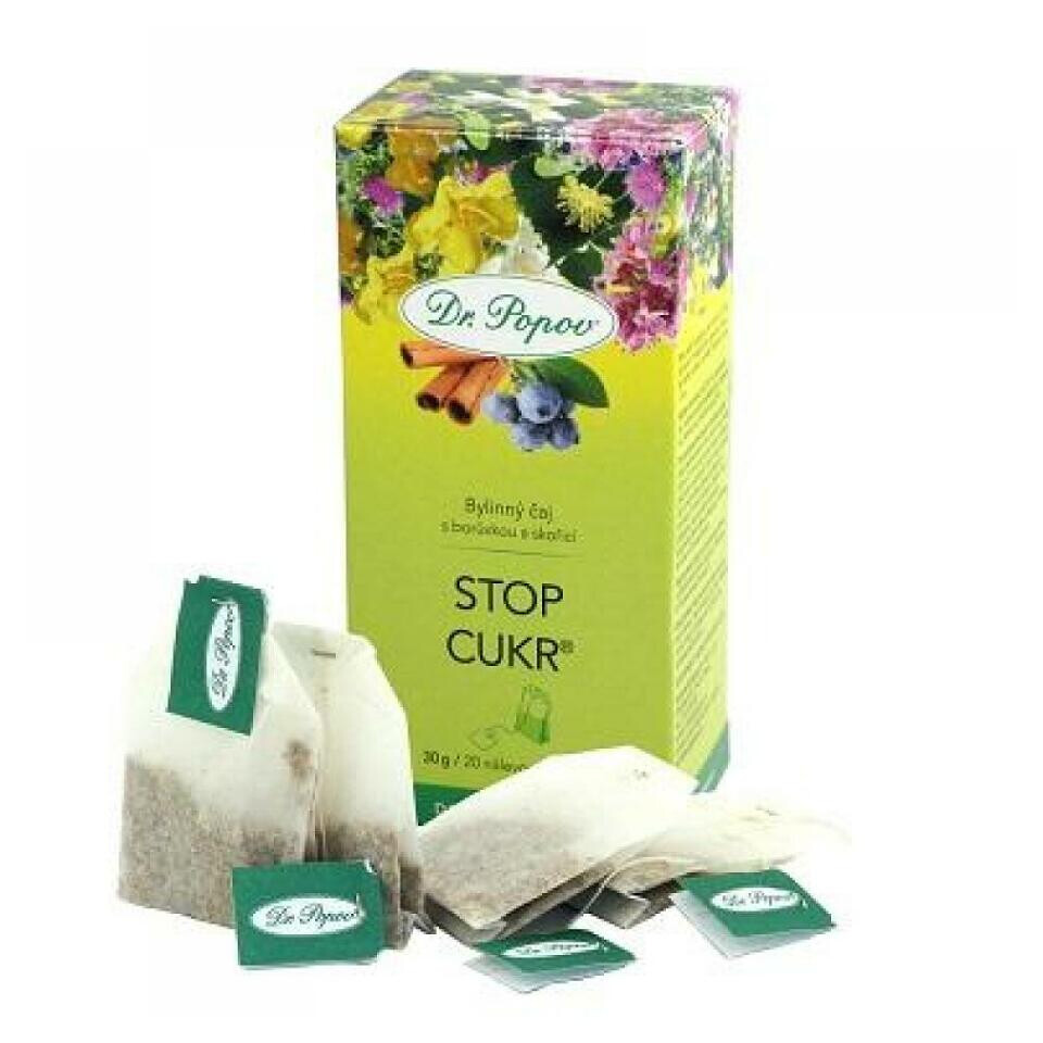 DR. POPOV Stop cukr čaj 30 g