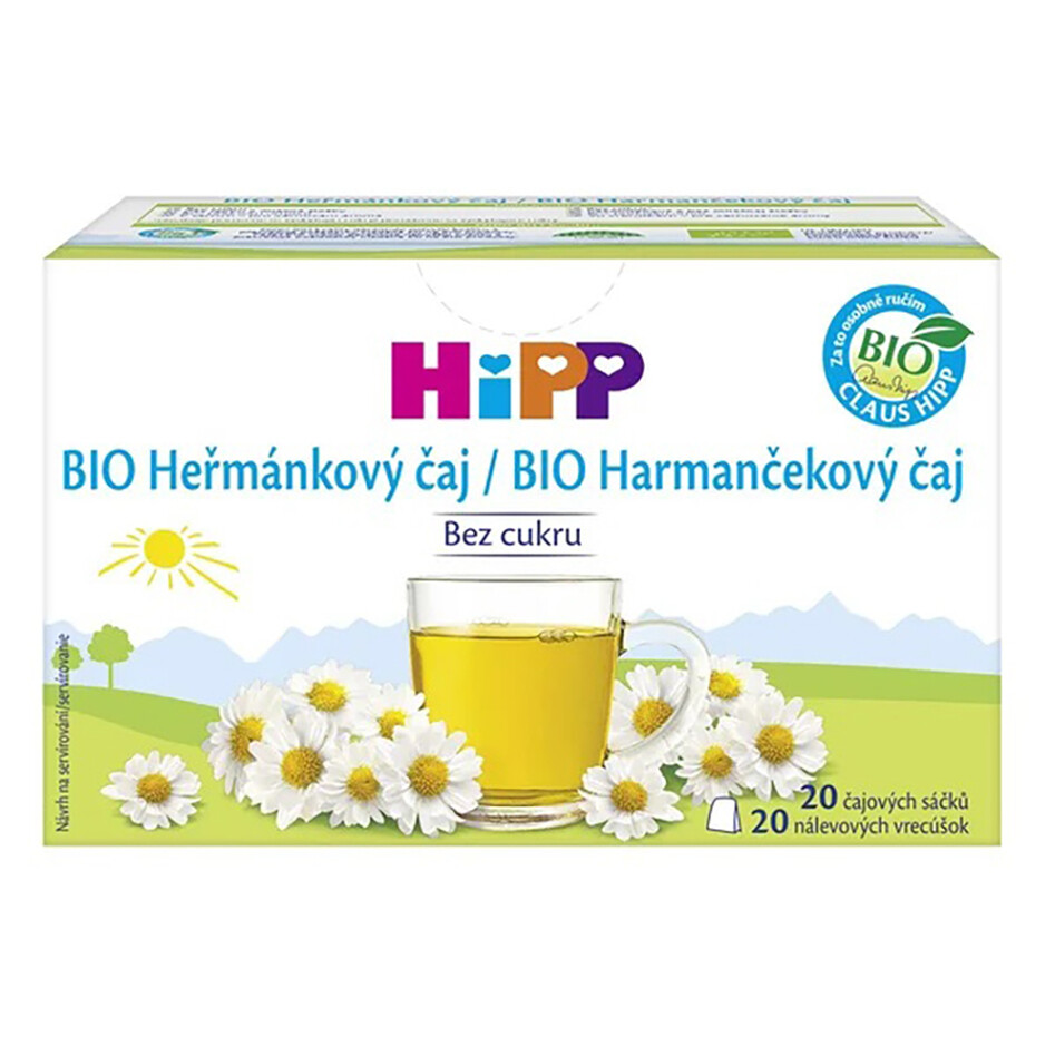 HIPP Harmančekový čaj BIO 20 x 1.5 g
