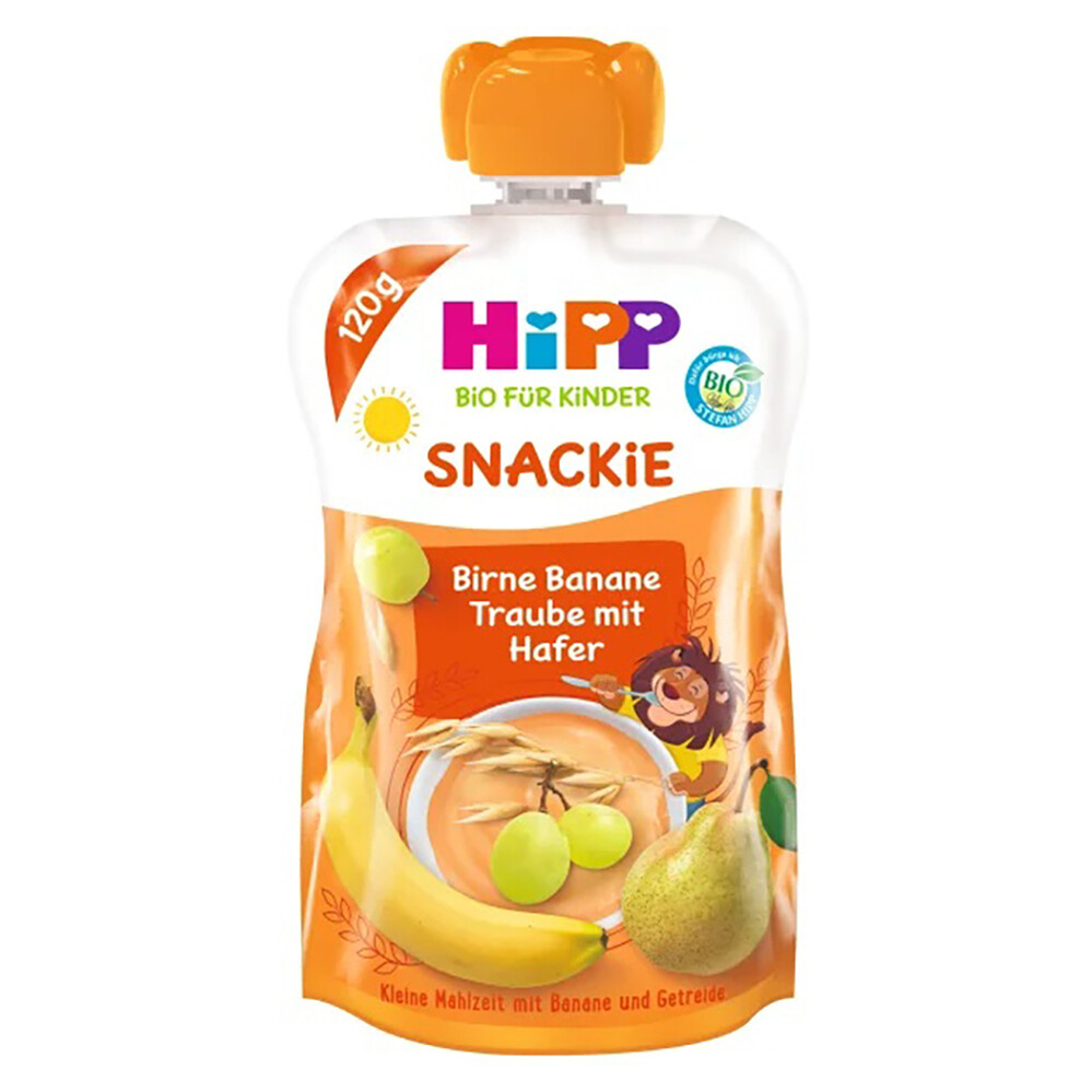 HIPP Šport hruška banán biele hrozno a ovos 120 g