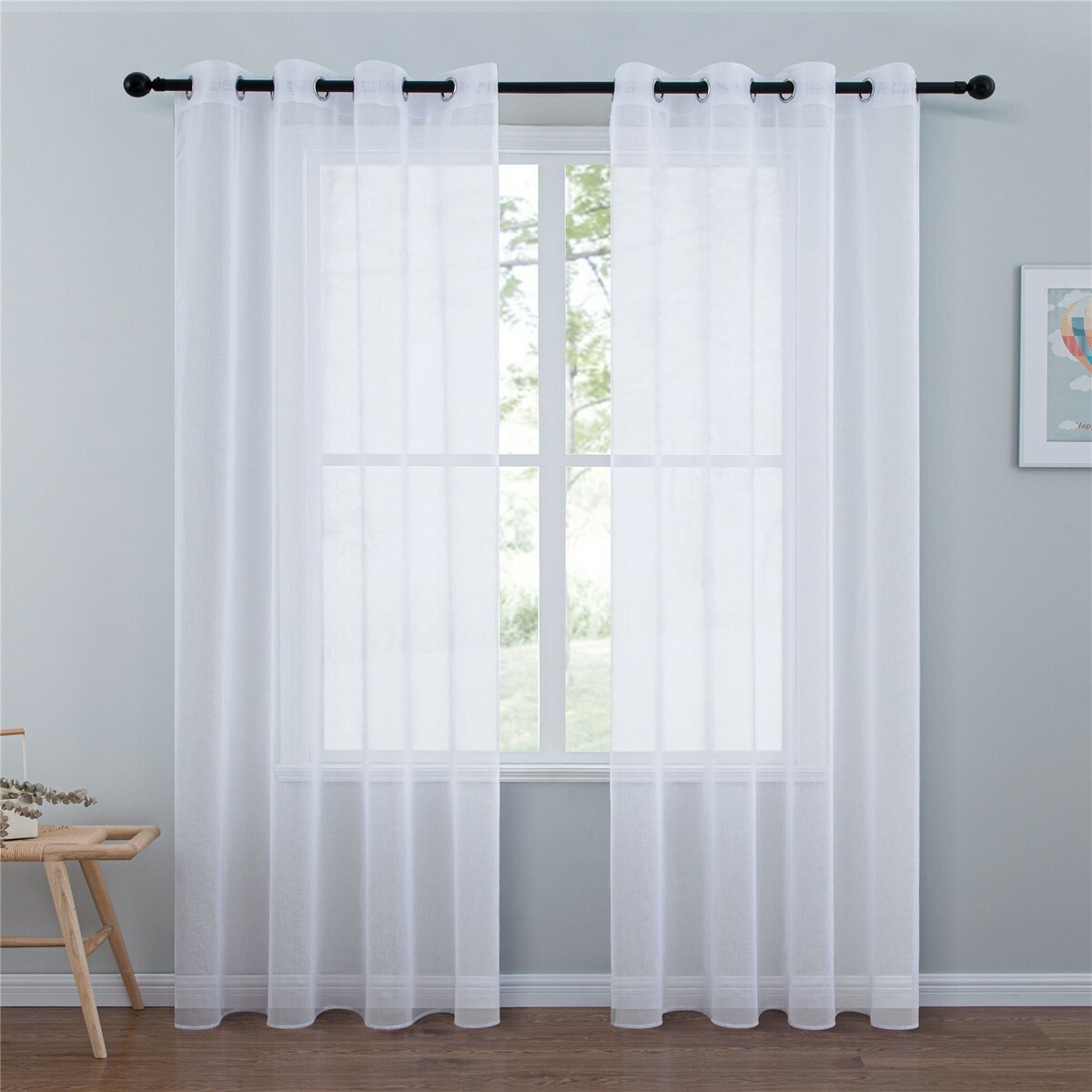 4Home Výhodná sada Voálová záclona Vienna, 150 x 250 cm, 2 ks