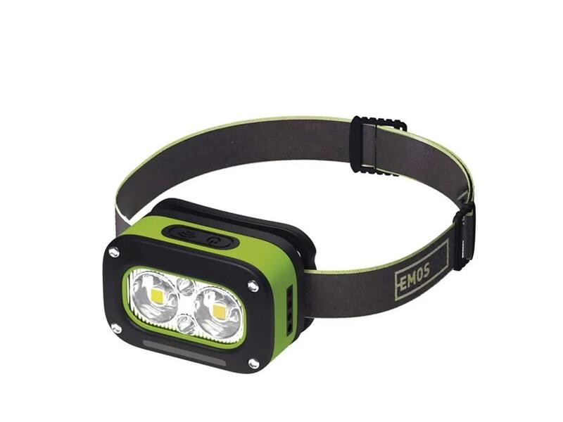Čelová baterka EMOS P3545 s možnosťou dobíjania