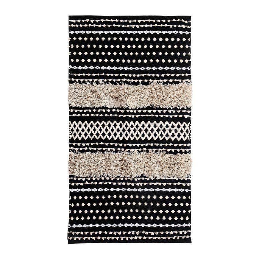 Koberec bavlnený Catalina 0,8/1,5 CC-314 čierny