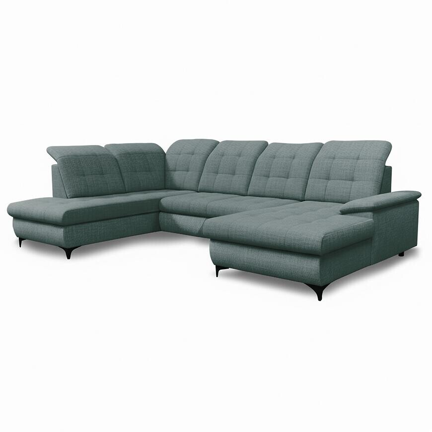 Rohová sedacia súprava Negro Barrel 37 pravý