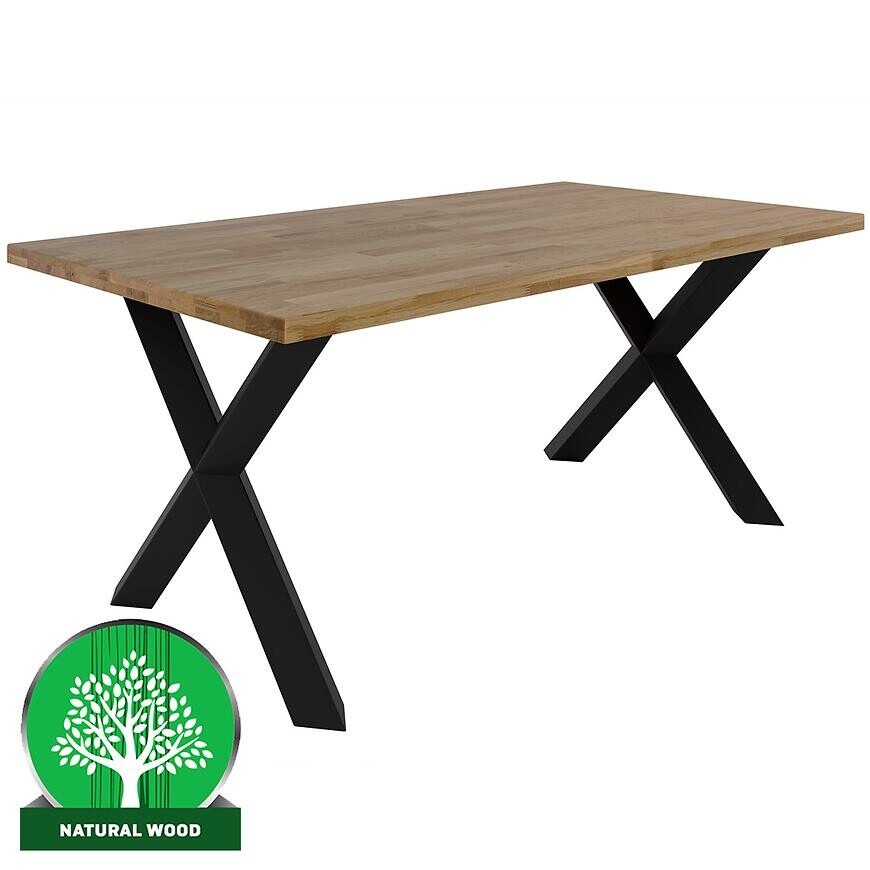 Stôl drevené Malmo Linear Olejovaný dub 40mm