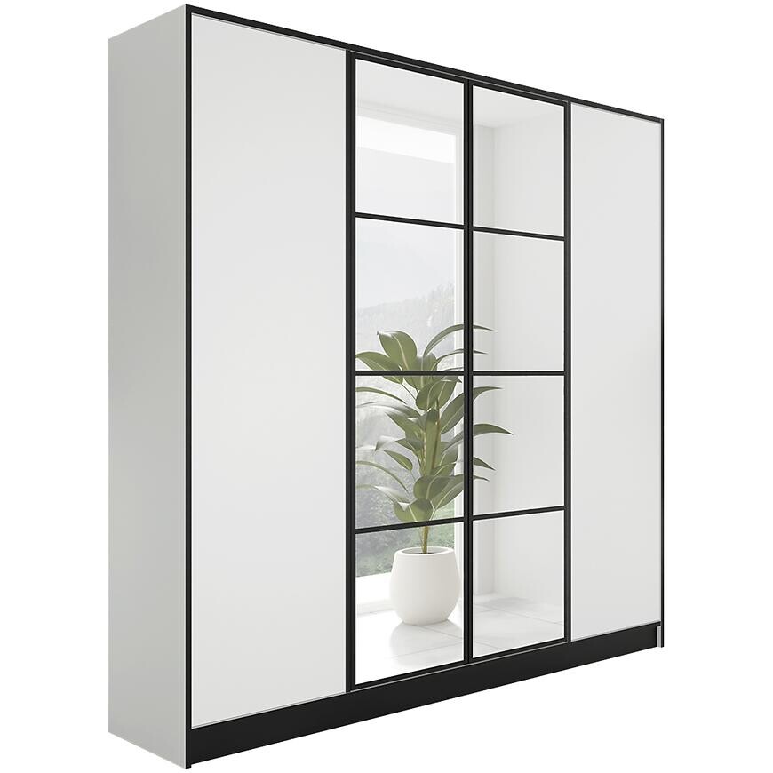 Skriňa Eden 4d 207 Biela 1