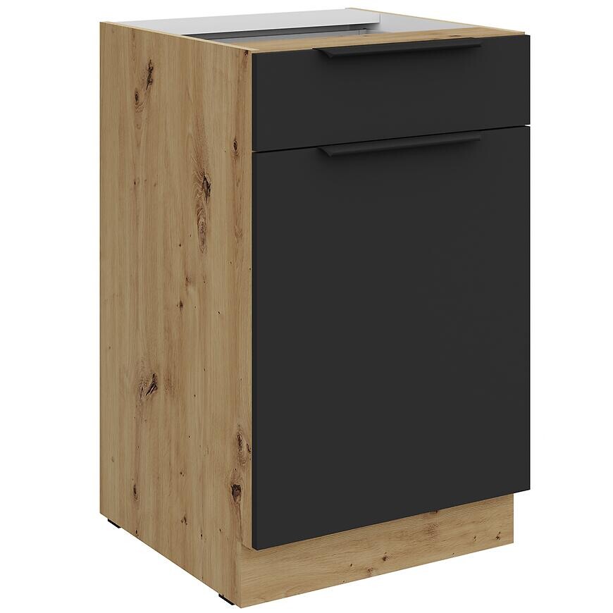 Kuchynská skrinka Aria-Bl/Ar Anti Fingerprint 50d 1f 1s Bb