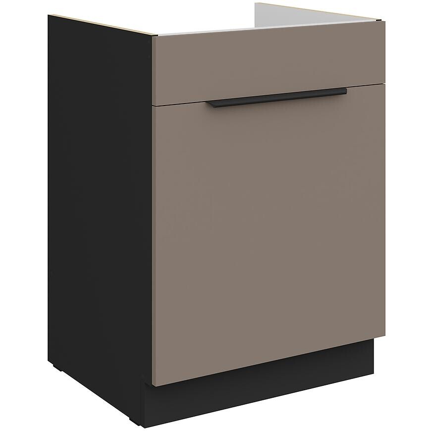 Kuchynská skrinka Aria-Ta/Bl Anti Fingerprint 60zl 1s Bb