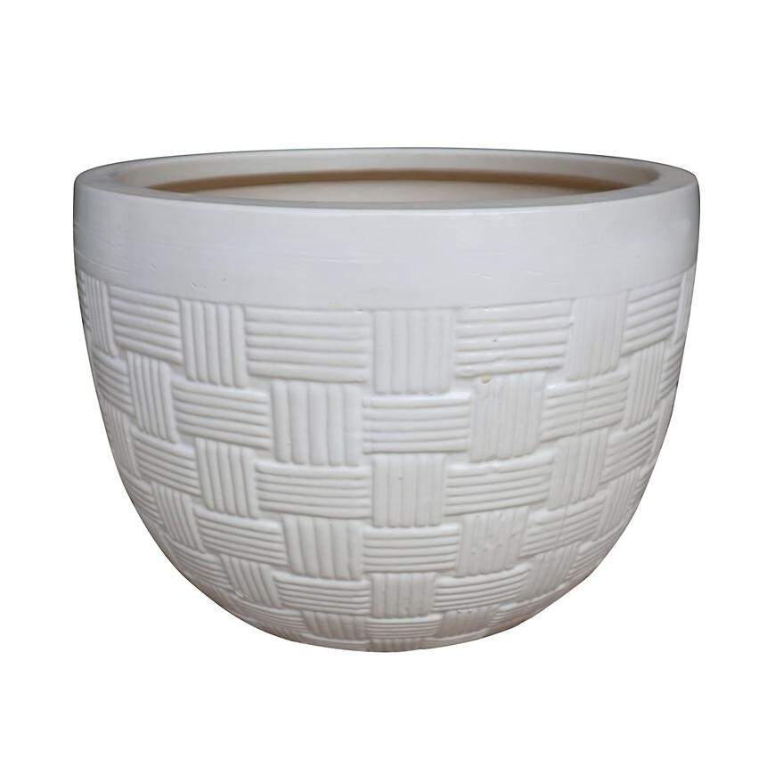 Kvetináč  IP18-613 24x24x19 biely