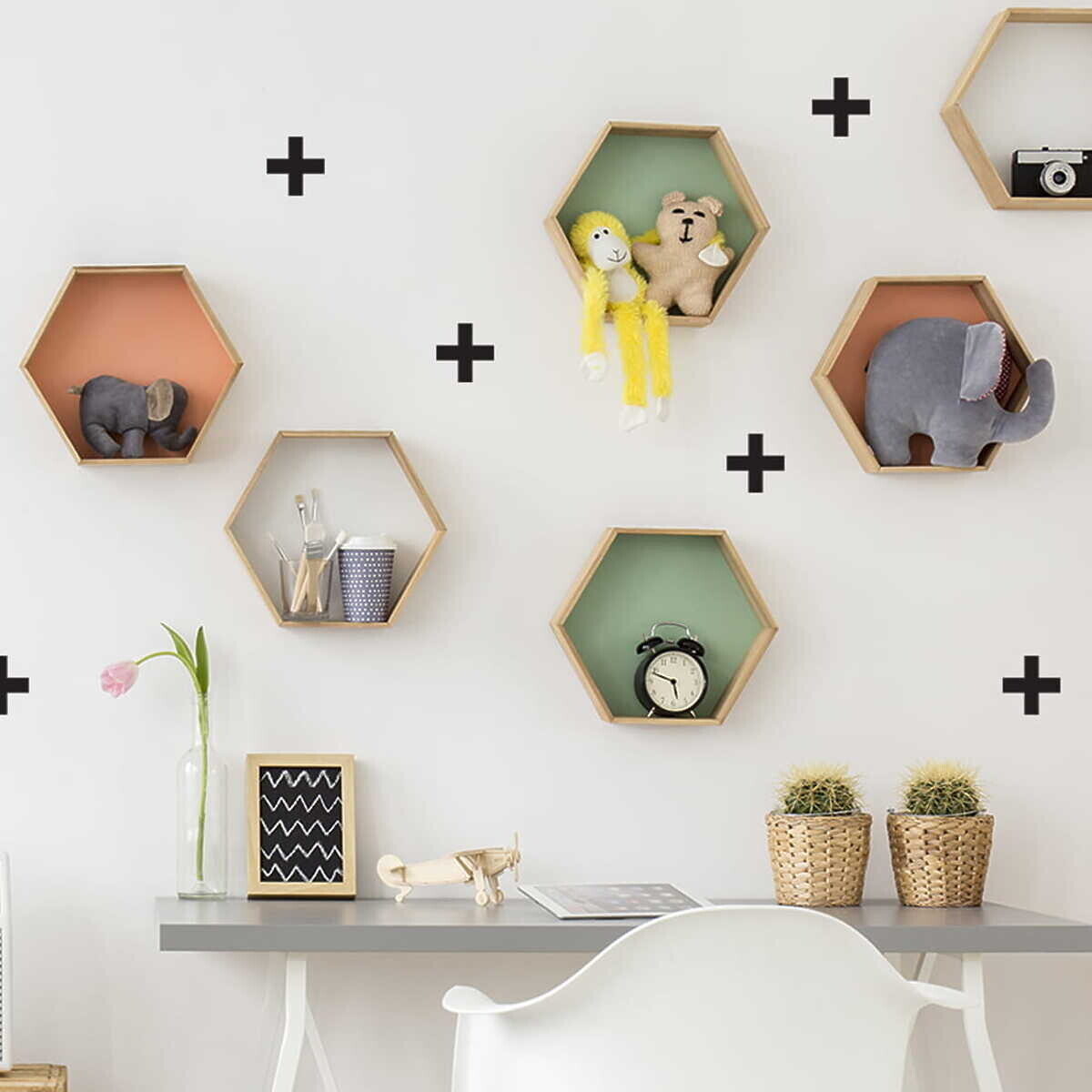 PASTELOWE LOVE® sticker black cross 39131-0,