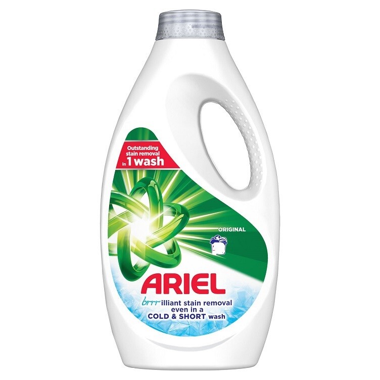 Ariel Original Cold & Short gél na pranie1650ml 50PD