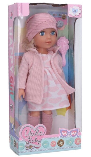 Bábika s hrebeňom 35 cm