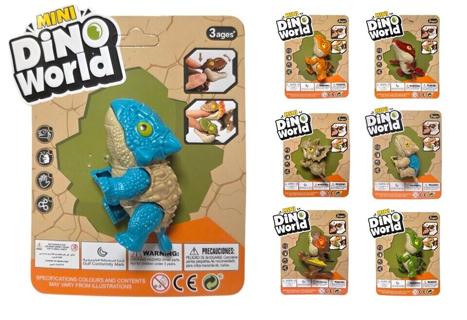 Mini Dinosaurus na prst 8cm