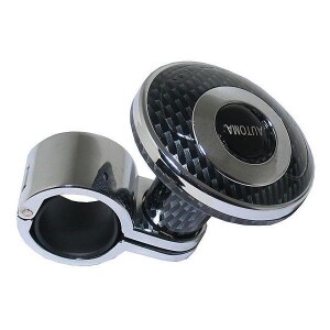 Guľa na volant chróm - karbón