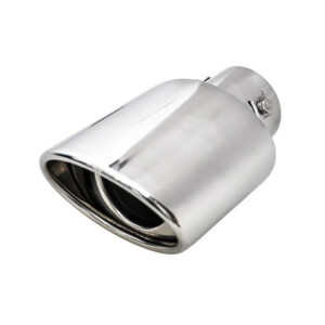 Koncovka výfuku - oválna zrezaná (180x117mm)