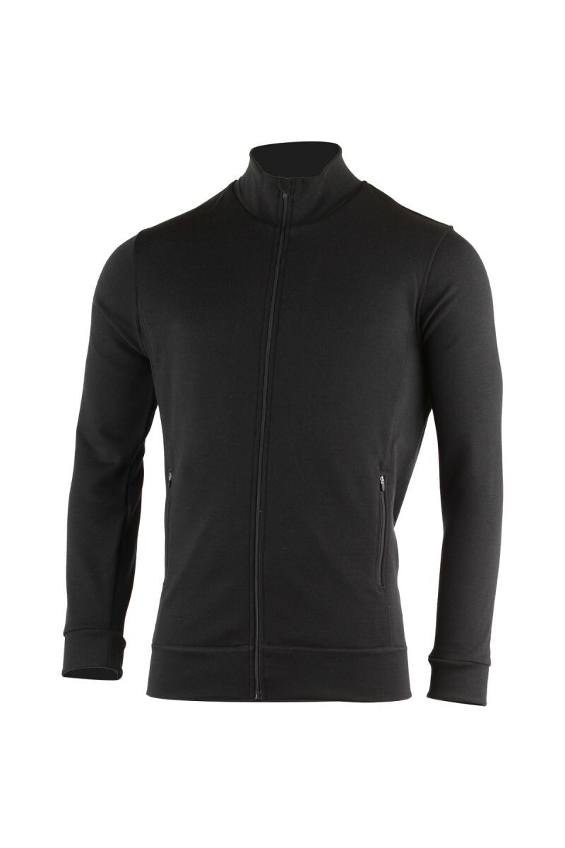 Lasting pánska merino mikina THERM čierna Veľkosť: L 8595067896359
