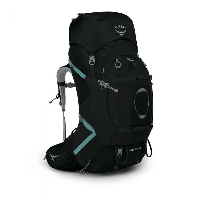 Osprey ARIEL PLUS 60 black Veľkosť: XS/S 843820109795