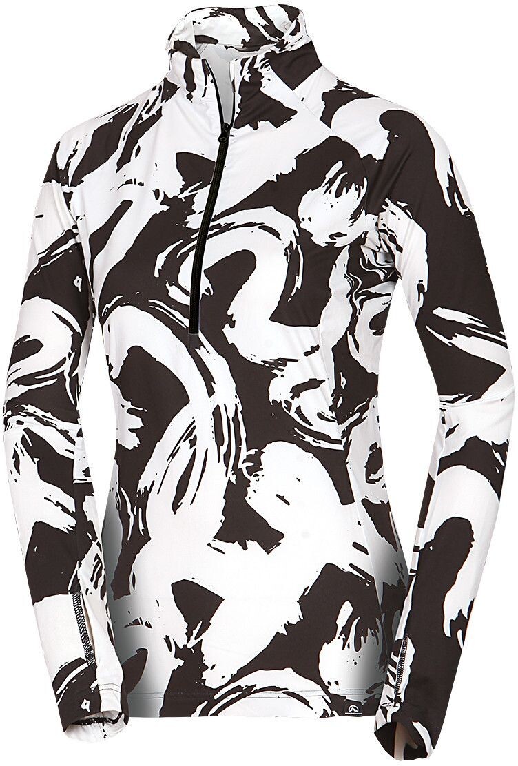 Northfinder LORIE dámska mikina black print MI-4858SNW-384 Veľkosť: S 8584153573137