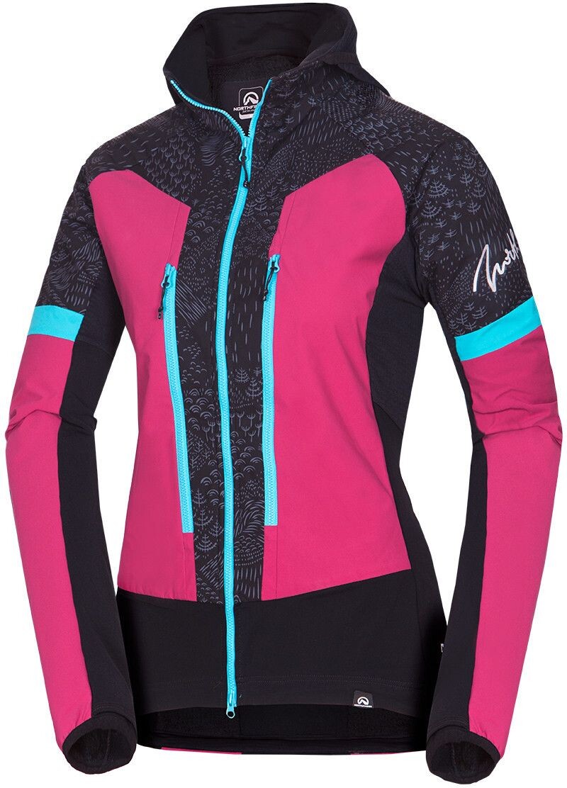 Northfinder KRIZNA dámska bunda cherryblack BU-48101SKP-577 Veľkosť: S 8584153431352