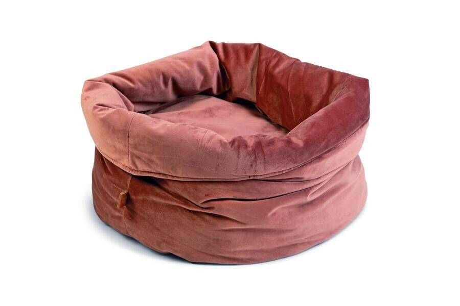 Designed by Lotte Pelíšek pro kočky Fluco růžový 45x35x45 cm