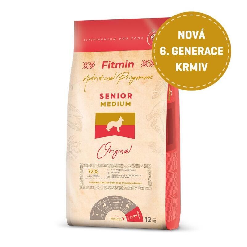 Fitmin dog medium senior