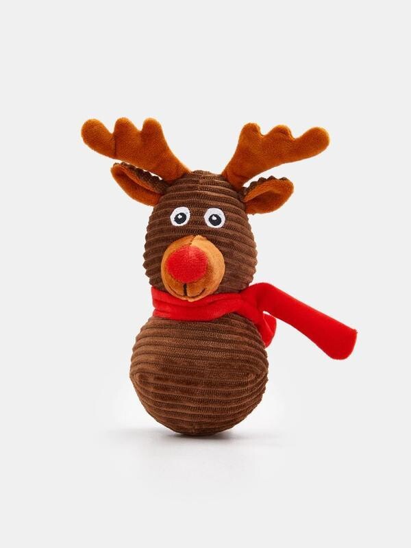 Reedog vánoční plyšový míček Sob, ? 10 cm