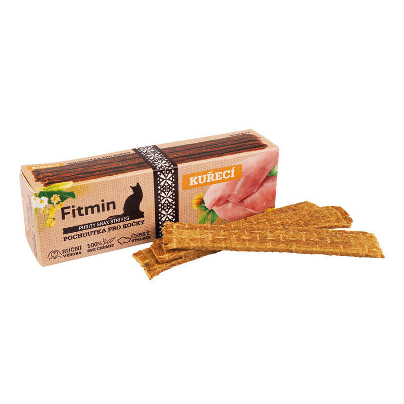 Fitmin cat Purity Snax STRIPES chicken CZ/SK 35 g