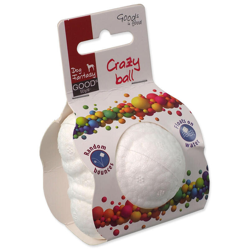 Hračka Dog Fantasy Crazy ball S míček z ETPU materiálu 6cm