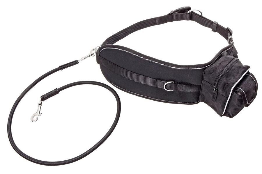 Karlie-Flamingo sportovní pás, černý 65cm-120cm