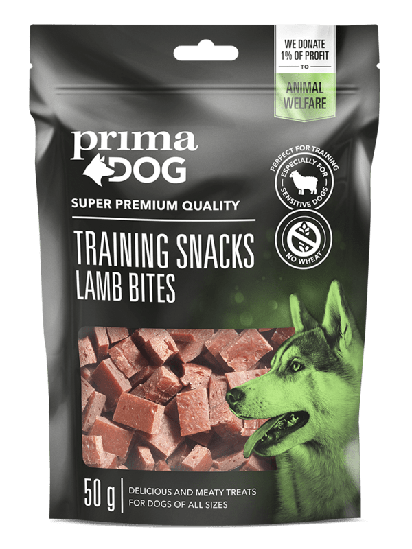 PrimaDog Training Snacks - lamb bites 50 g