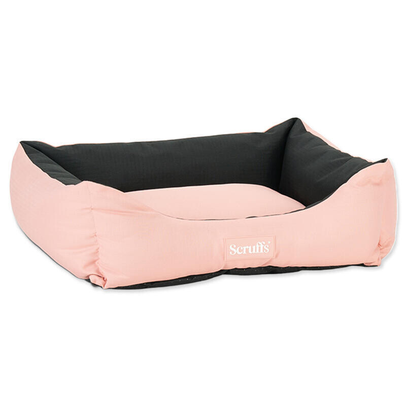 Pelíšek SCRUFFS Expedition Box Bed Rose Quartz M 60 x 50 cm