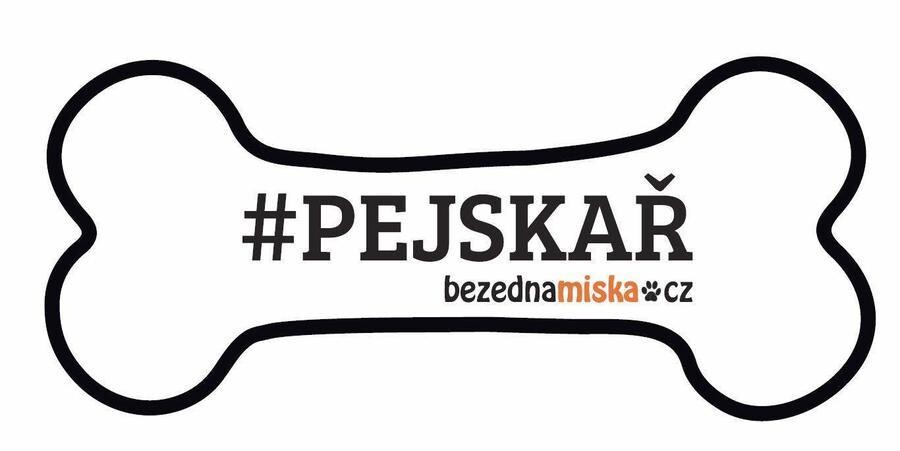 Nálepka na auto #PEJSKAŘ