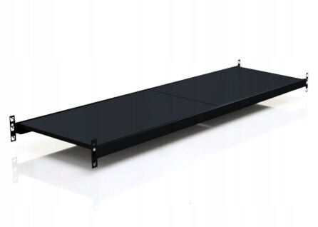 Dodatková kovová polica antracitová k Priemyselnému regálu 180x60