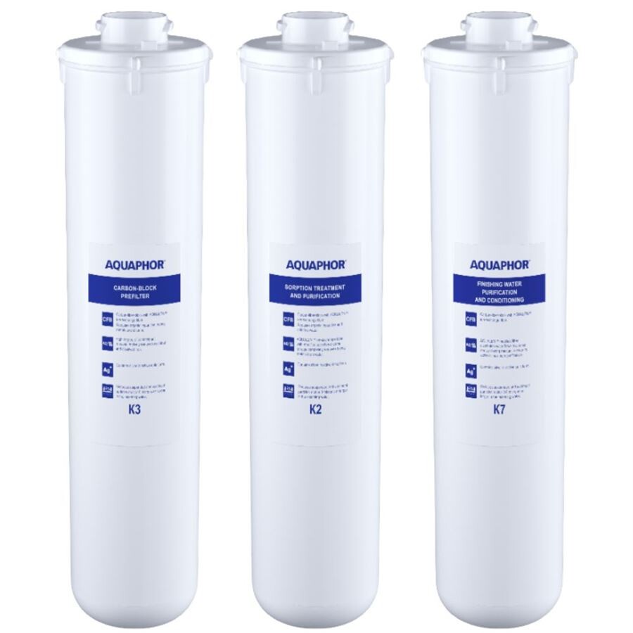 Aquaphor K3-K2-K7 sada filtračných vložiek Crystal