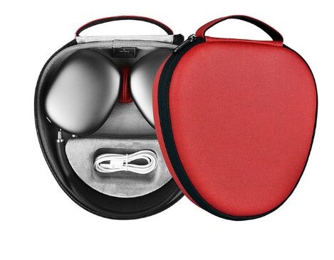 Puzdro pre slúchadlá Apple AirPods Max s automatickým režimom spánku - Červené