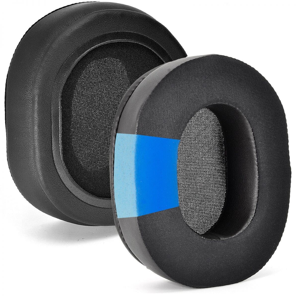 Náhradné náušníky pre slúchadlá Audio Technica ATH-M50X, M50, M50XBT, M40, M40X, M40FS, WS1100IS, BPHS1, PDG1, PG1 - čierne, kožené a neoprenové s chladivým gélom