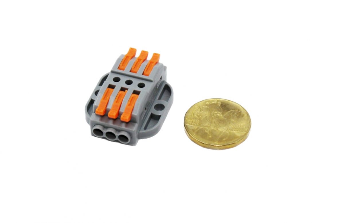 Rýchlosvorka bezskrutková PCT-223-3 250V 32A