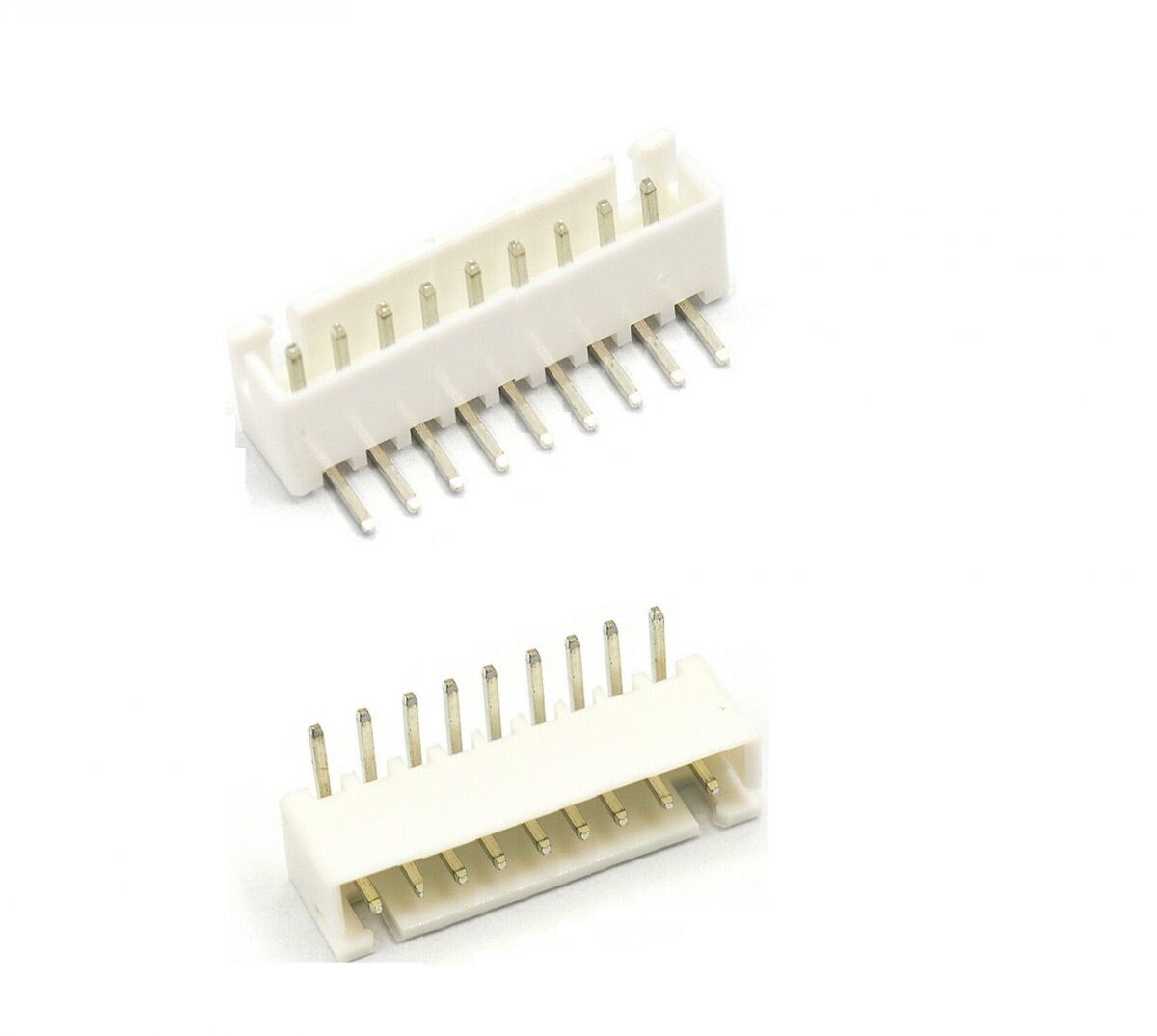 JST XH 2,54 mm 9-pin konektor na DPS - Pravý uhol