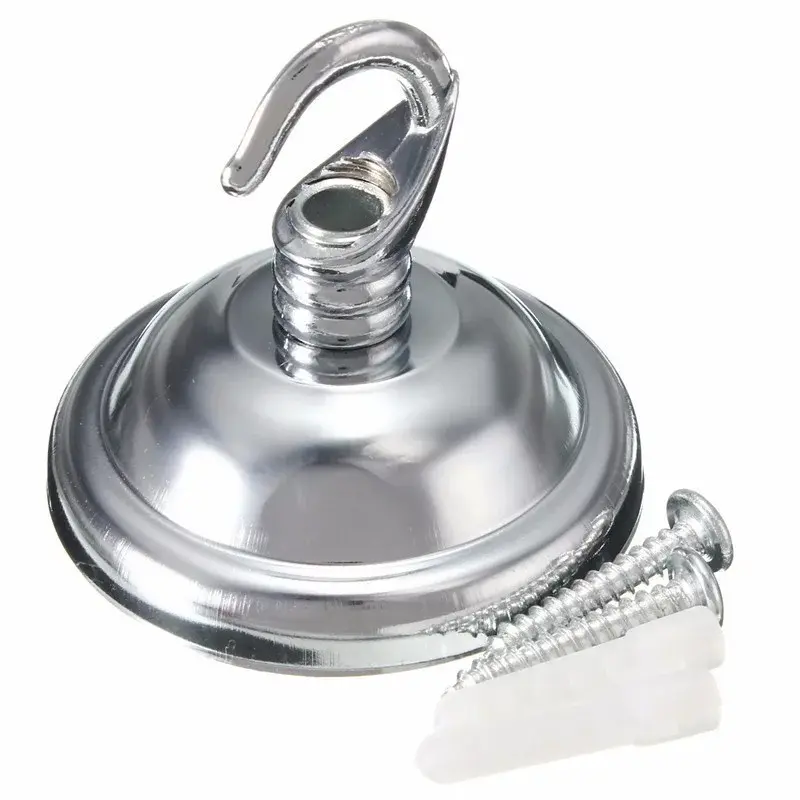 Baldachýn s háčikom, priemer 55mm, strieborný