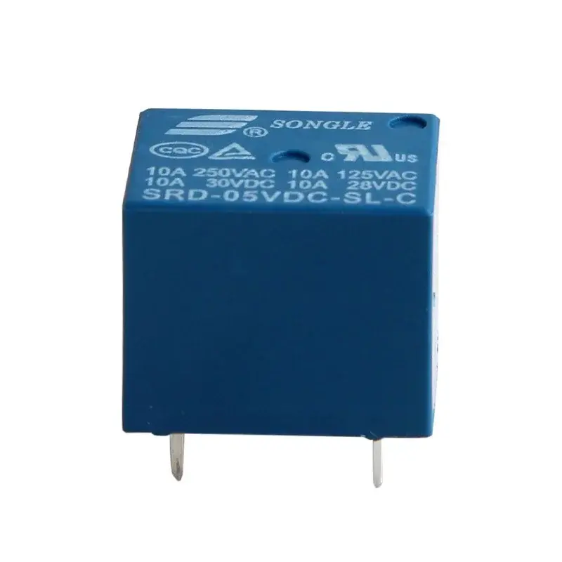 Relé SRD-18VDC-SL-C, 18V DC / 250V AC 10A