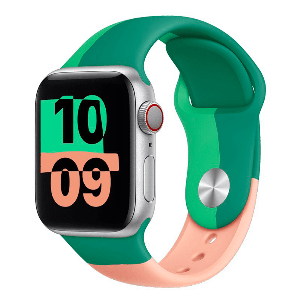 Farebný remienok na Apple Watch - Samba Veľkosť: 38/40/41/42mm, Obvod: S-M (menší až stredný obvod zápästia), Farba: Grapefruit