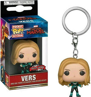Funko Pop! Keychain Avengers: Captain Marvel Vers – kľúčenka