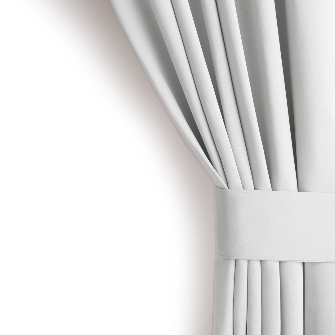 Závěs AmeliaHome Bla 140x175 cm světle šedý