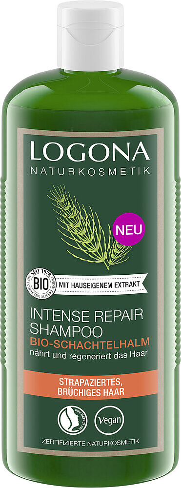 Logona Šampón INTENSE REPAIR s BIO prasličkou 250ml