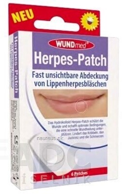 WUNDmed GmbH & Co. KG WUNDmed Náplasť na herpes 1x6 ks