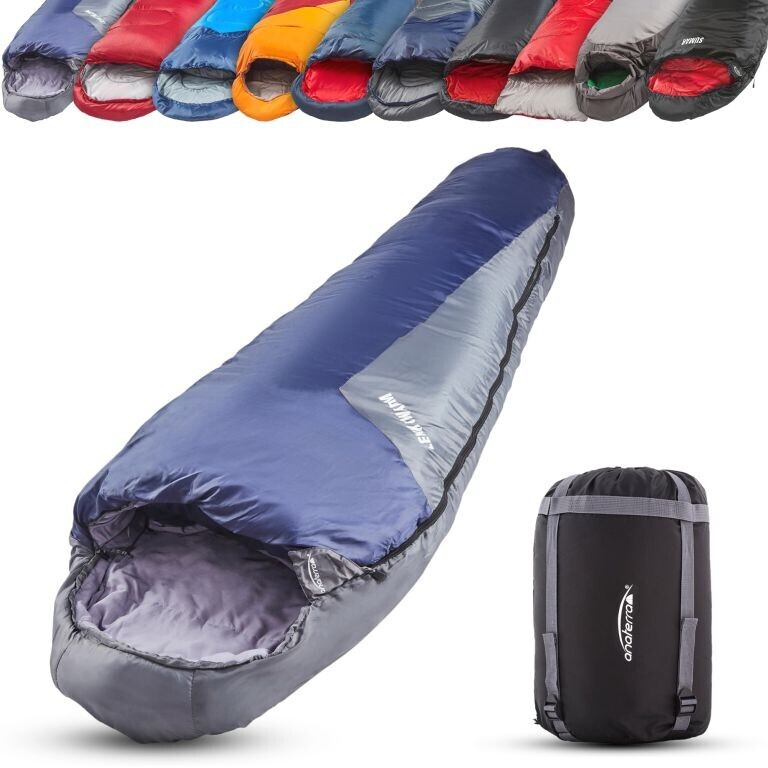 LEKKAWARM Spací vak, až do -22 °C, 230 x 82 cm