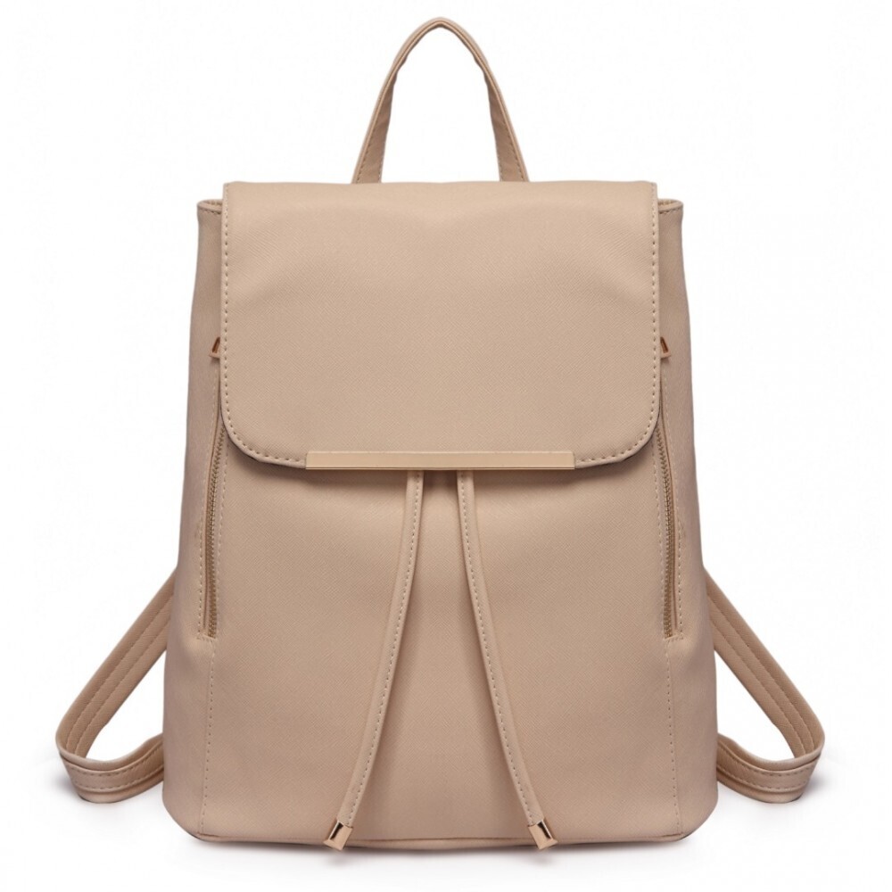 Dámsky elegantný batoh Miss Lulu - 9L - béžový