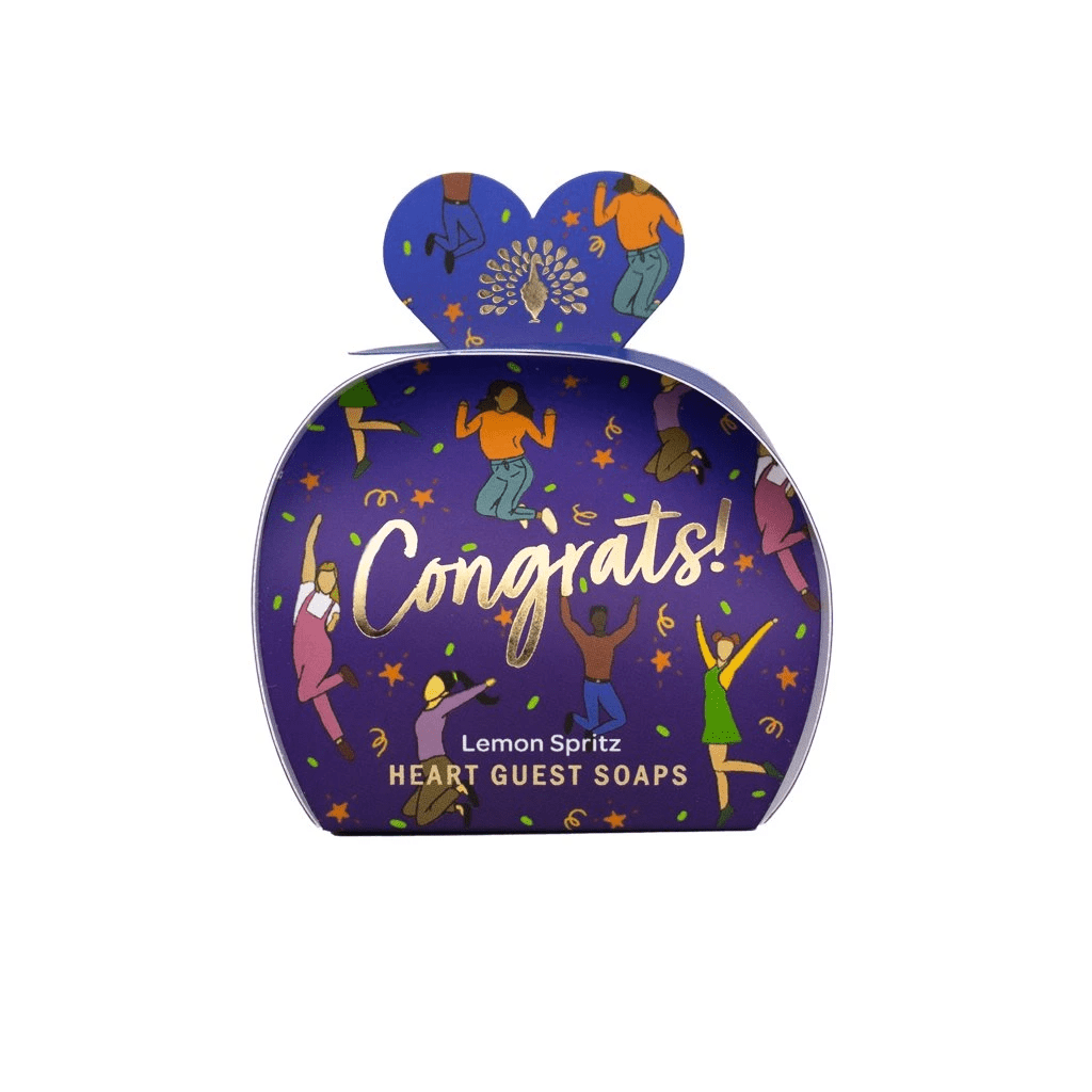 Darčeková sada tuhých mydiel Gratulácia! - Citrónový Spritz - English Soap Company